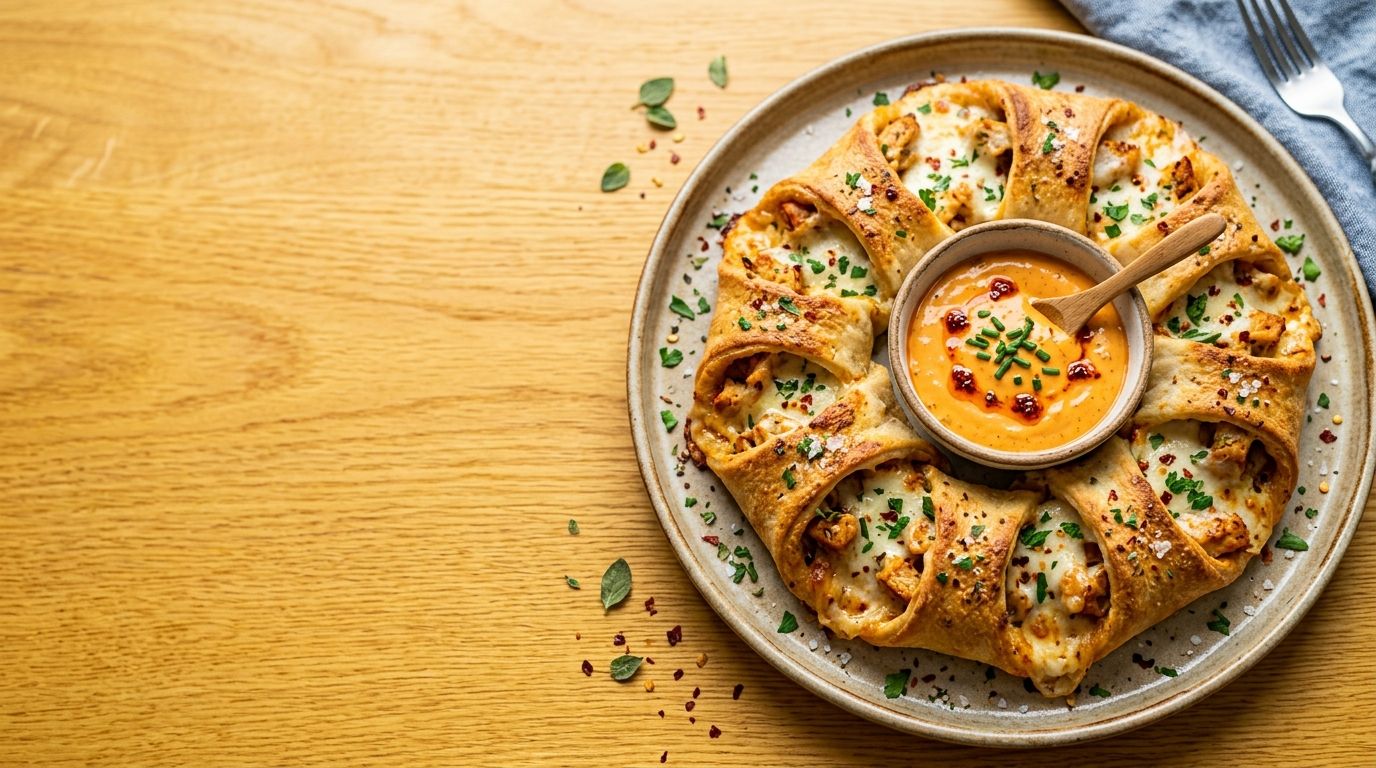 4K Pizza Wheel Appetizer Banner