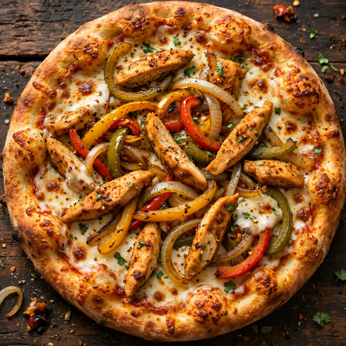 Chicken Fajita Pizza