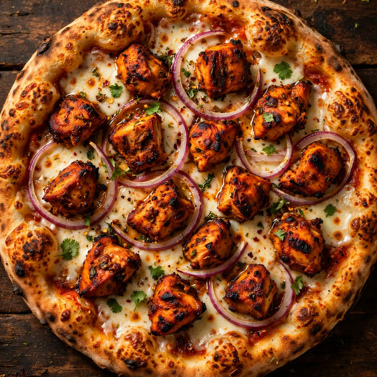 Chicken Tikka Pizza